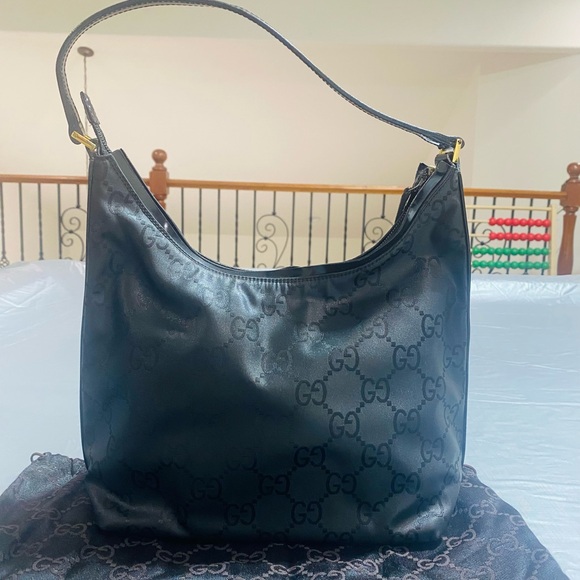 Gucci Midnight Black Hobo Bag - Picture 1 of 8